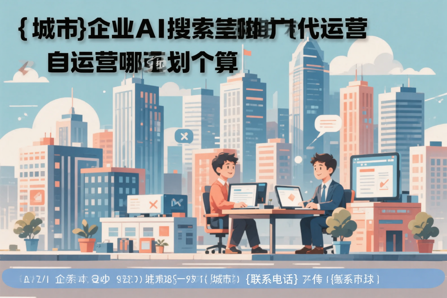 张掖企业AI搜索推广代运营和自运营哪个更划算