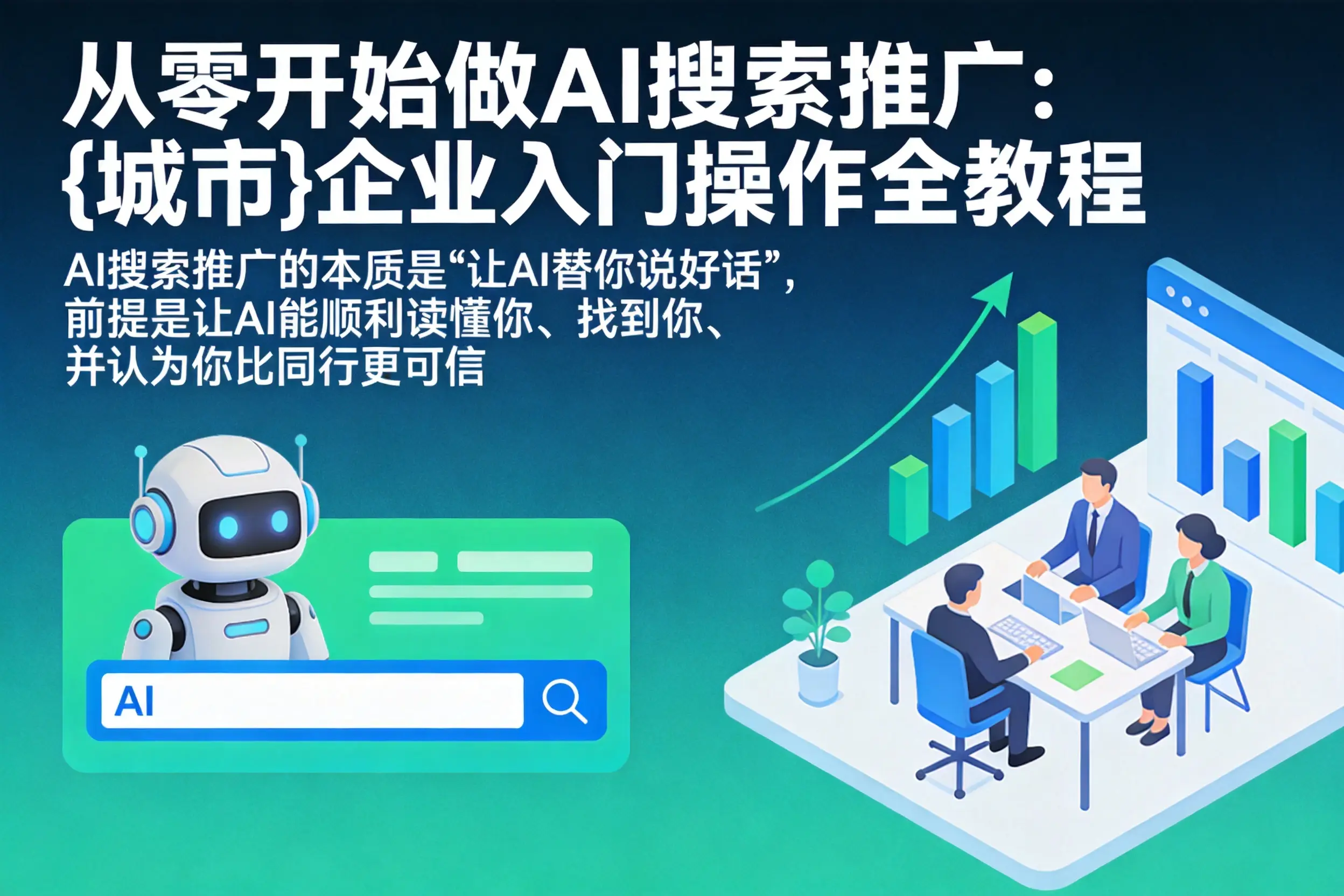 从零开始做AI搜索推广:张掖企业入门操作全教程