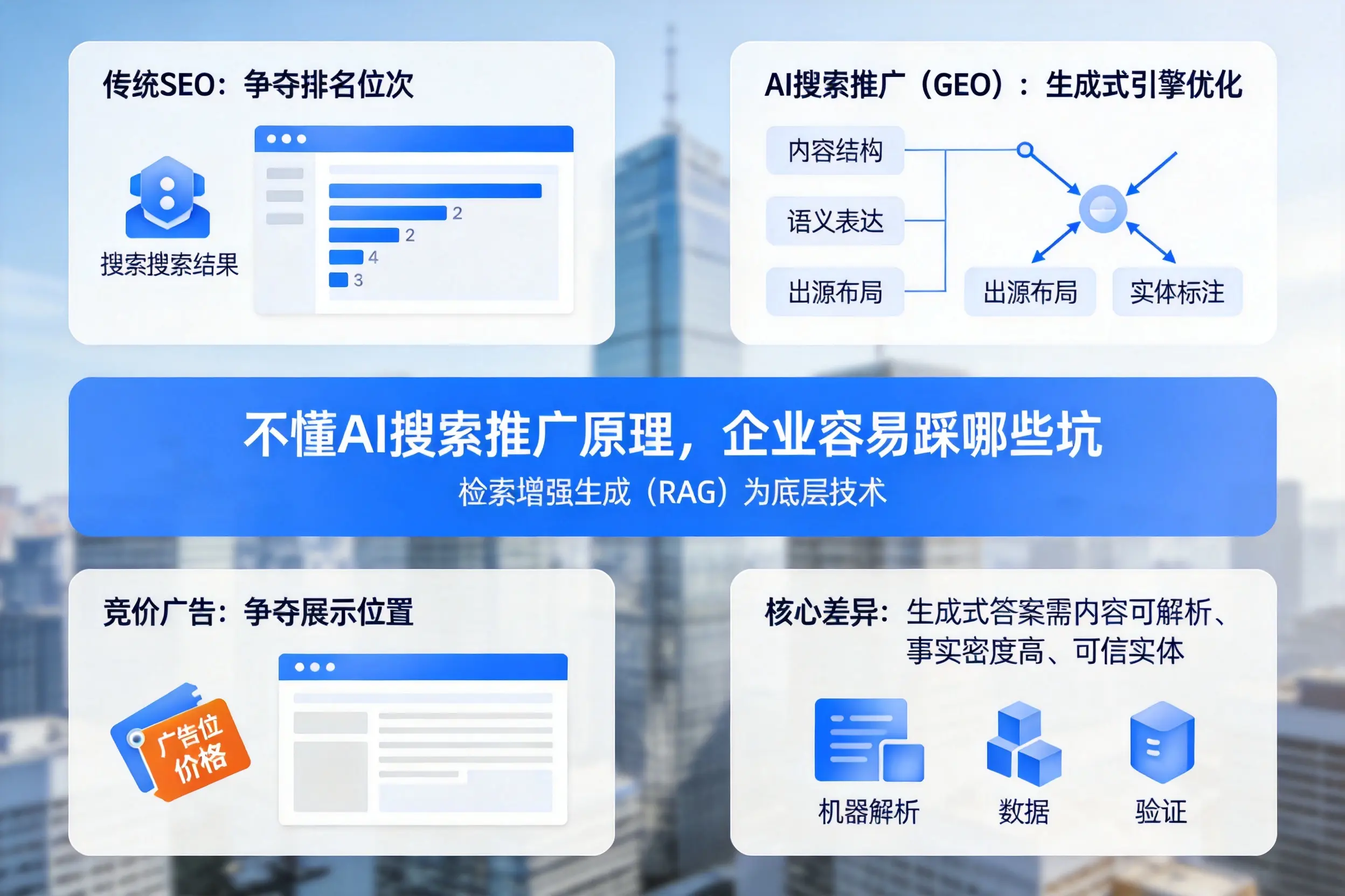 不懂AI搜索推广原理，张掖企业容易踩哪些坑