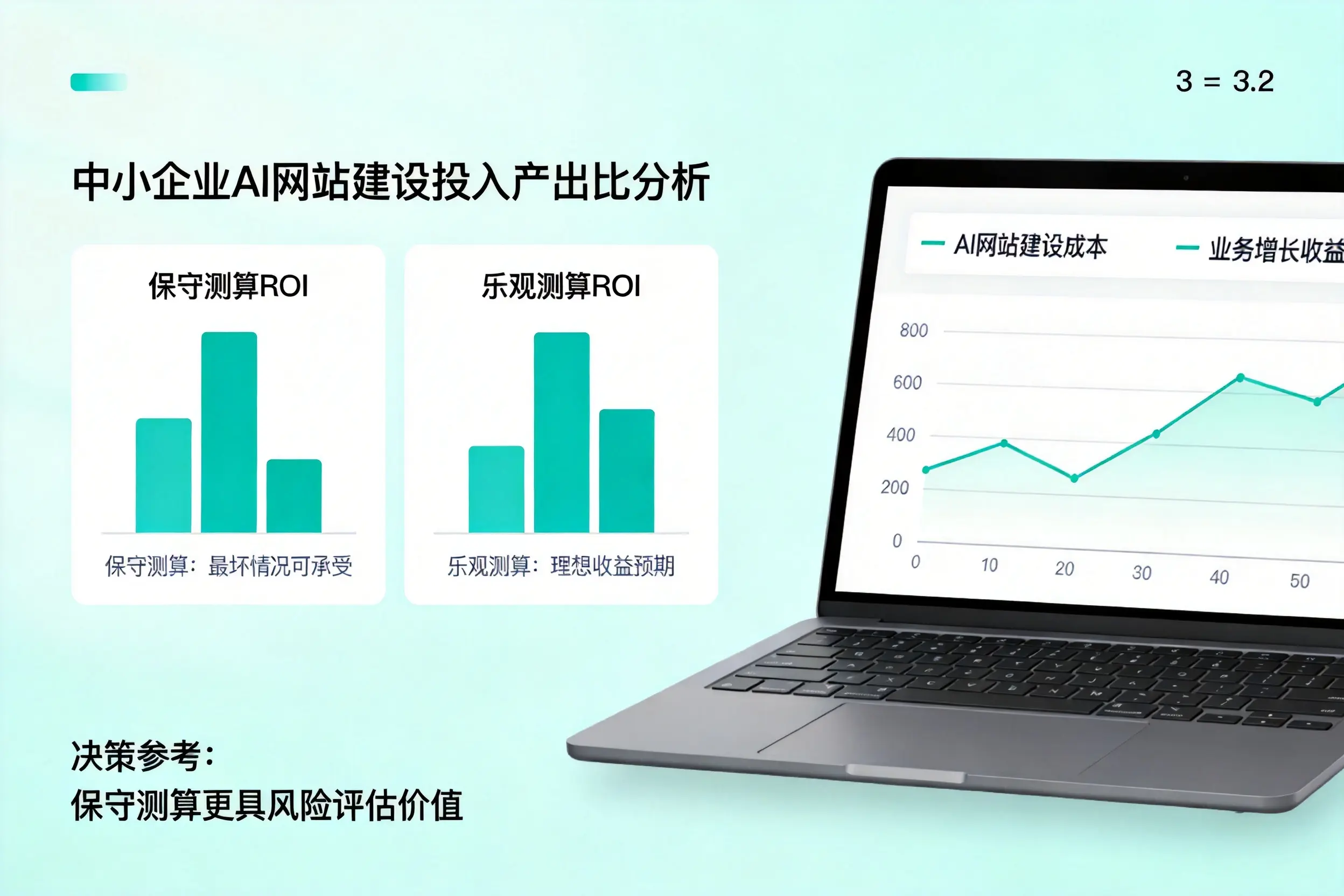 张掖中小企业AI网站建设投入产出比怎么算?先看这份分析
