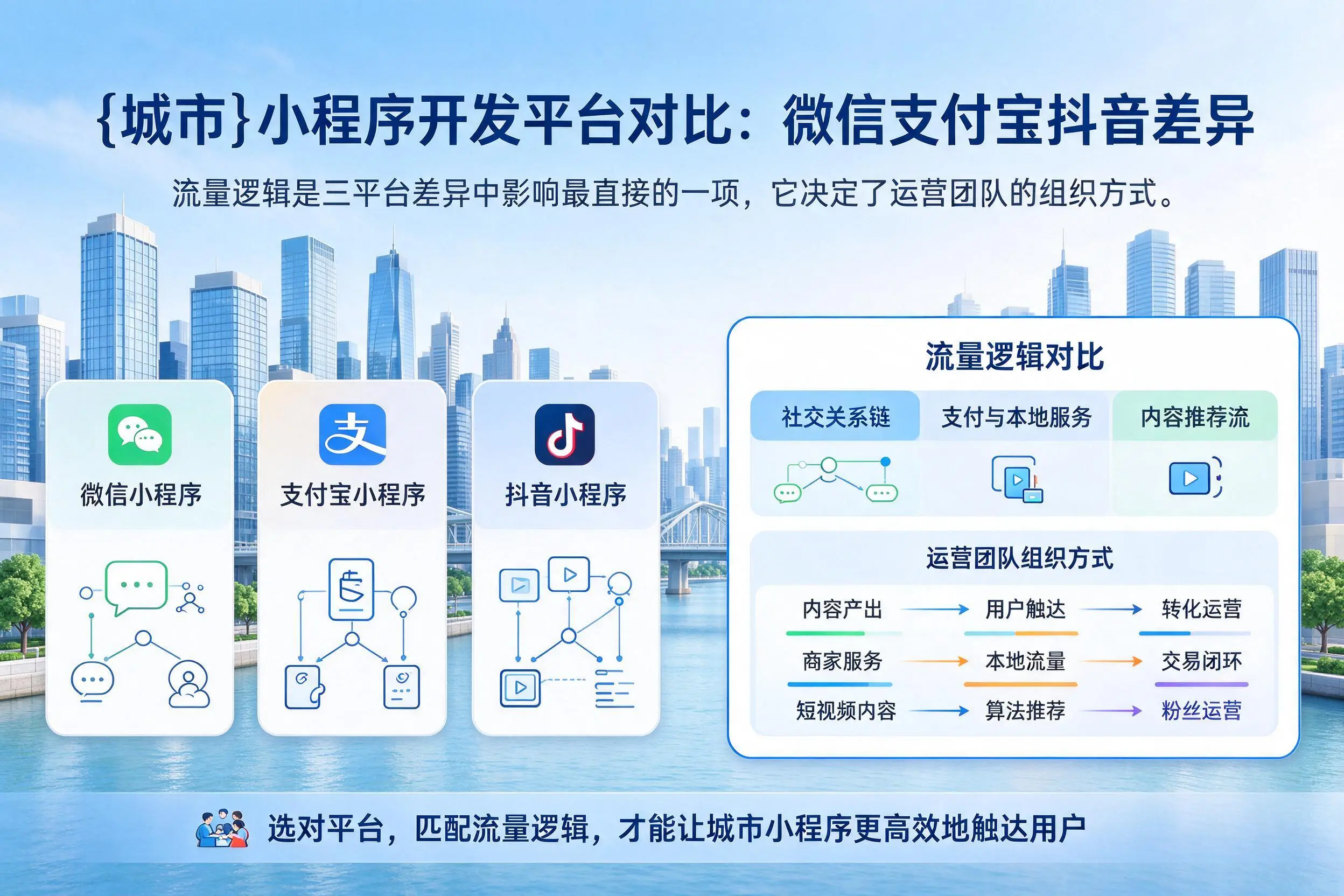 张掖小程序开发平台对比:微信支付宝抖音差异