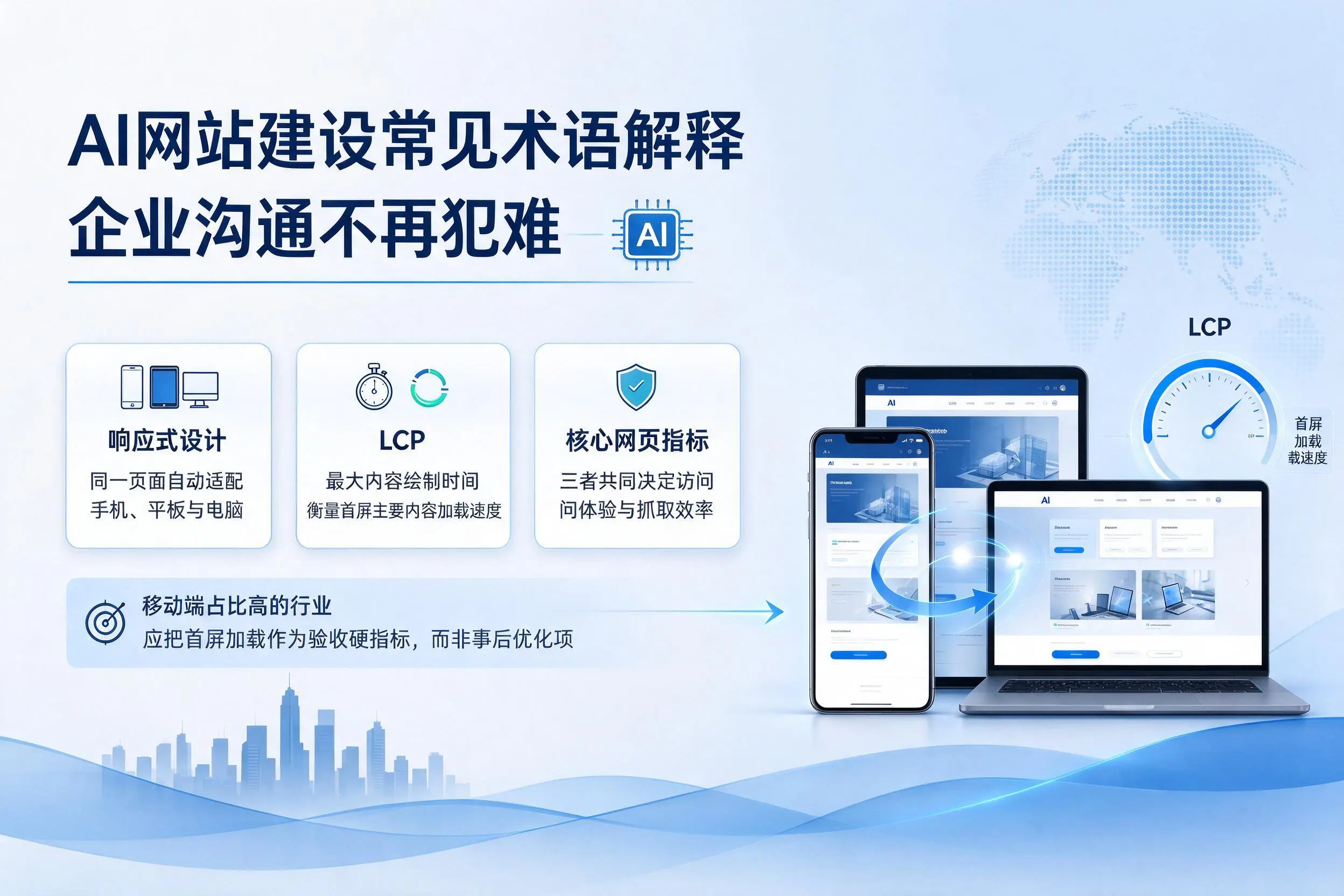 AI网站建设常见术语解释，张掖企业沟通不再犯难