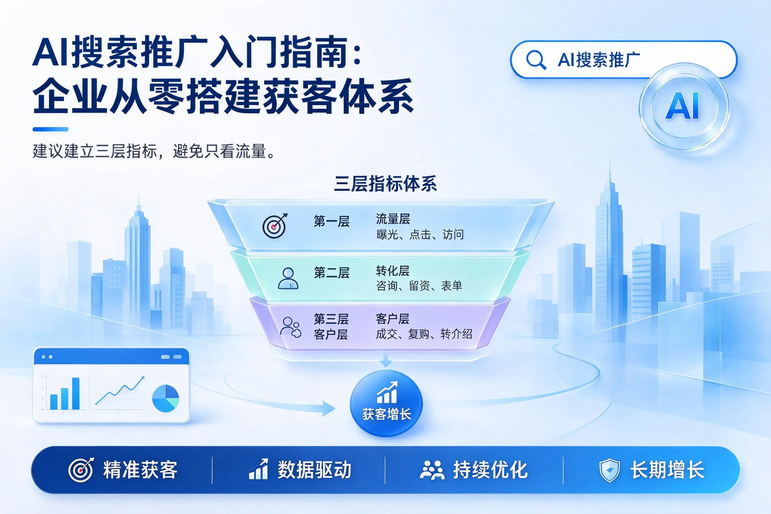 AI搜索推广入门指南:张掖企业从零搭建获客体系